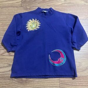 Vintage Celestial Turtleneck Youth Small